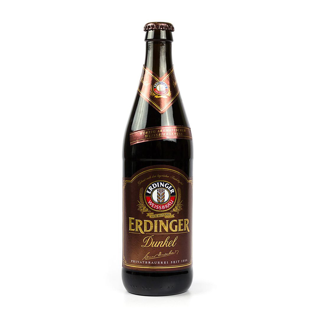 Cerveza Erdinger Negra Dunkel Weibbier 500ml - 913600