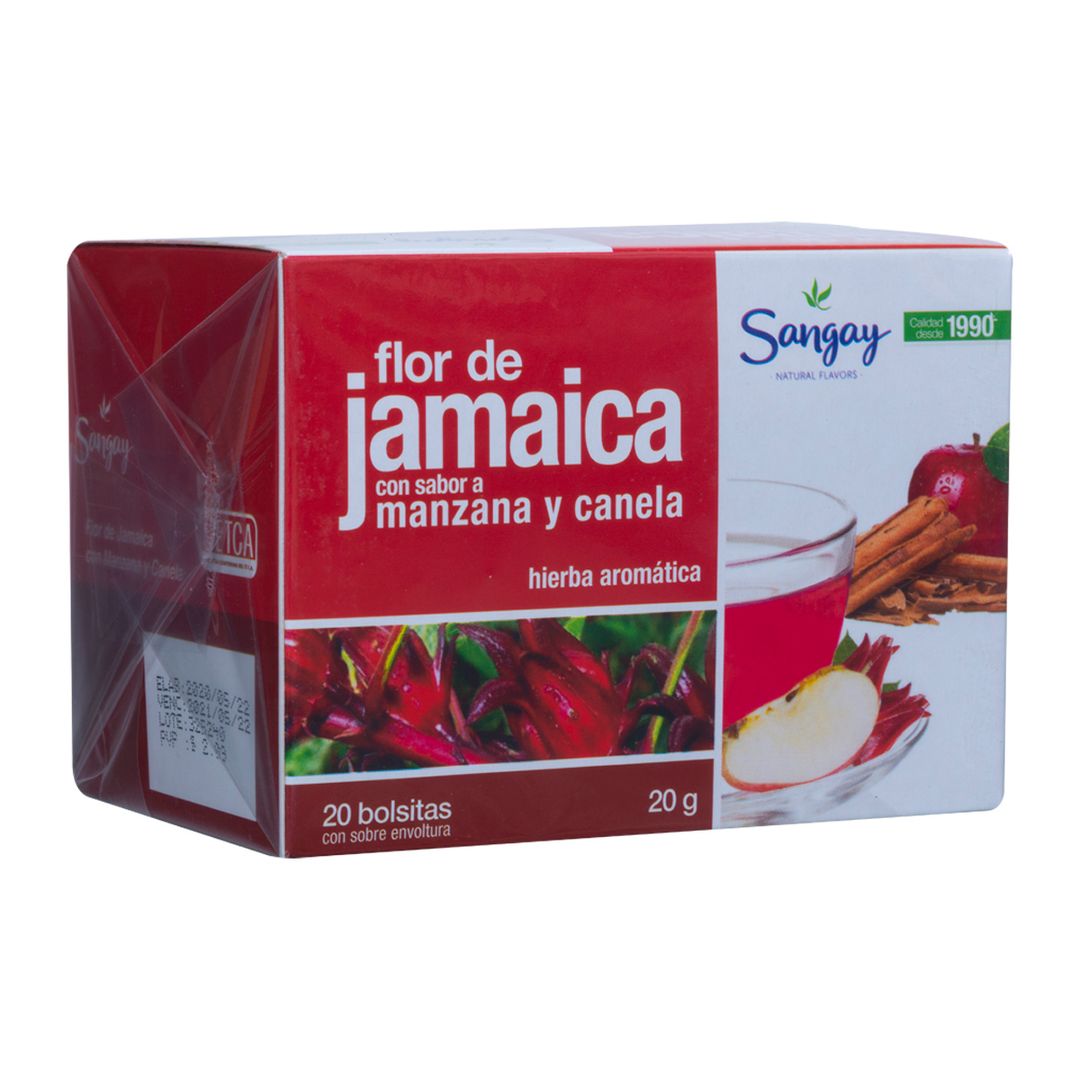 Pack 20 Uds Té Sangay Flor De Jamaica Manzana Y Canela 20g 913628 4860