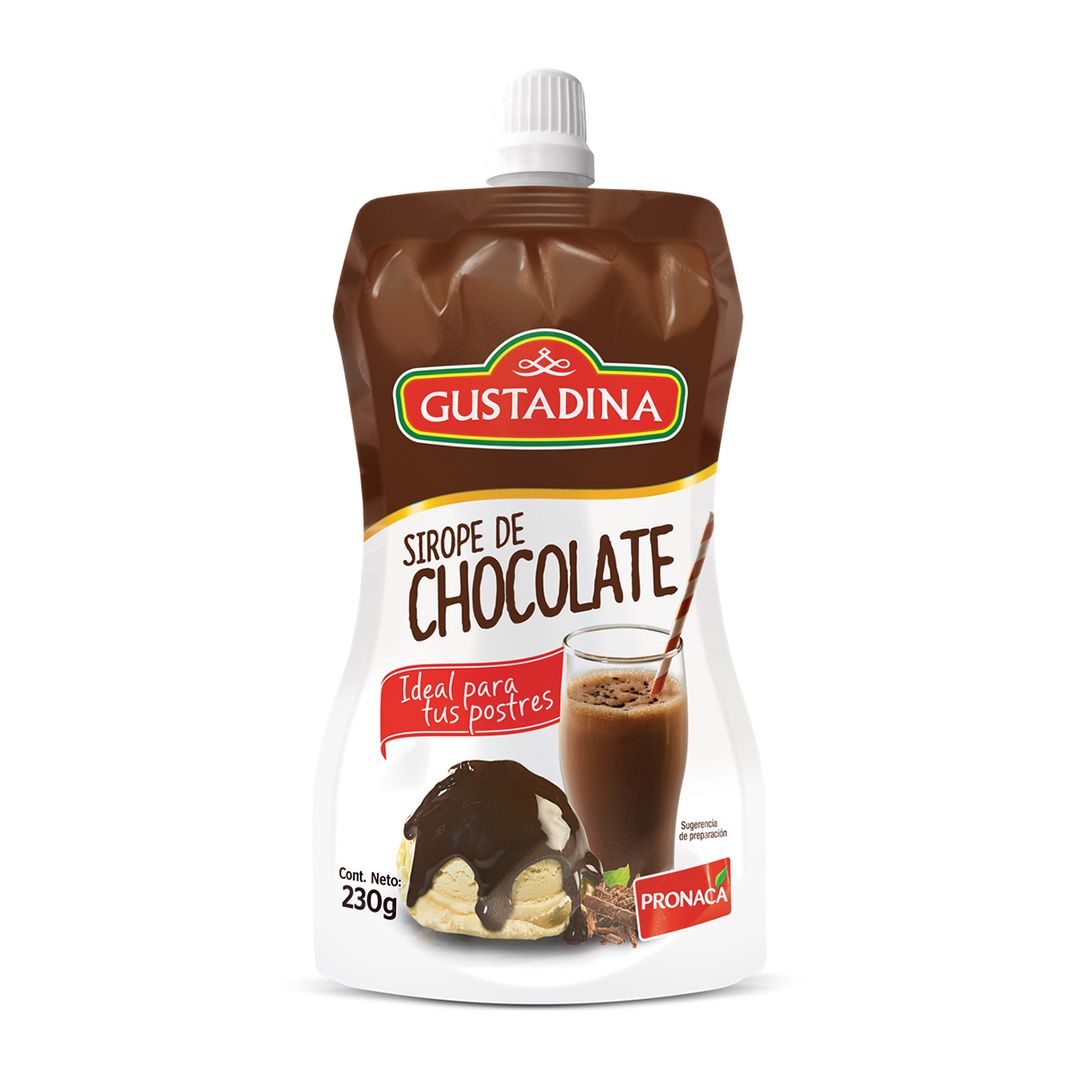 Sirope de Chocolate Gustadina 230g - 913936