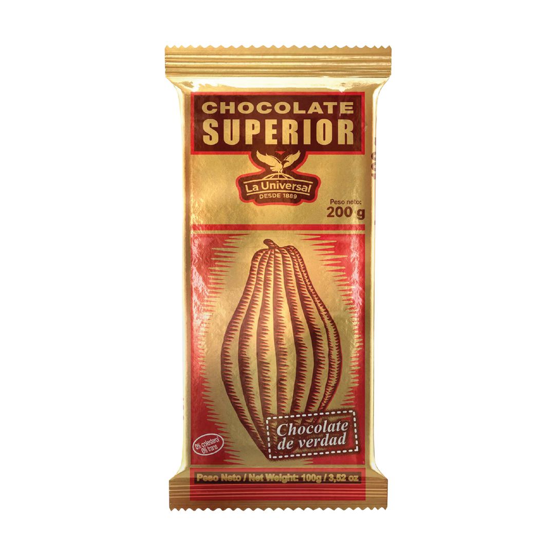 Chocolate en Barra La Universal Semiamargo 200g 913804