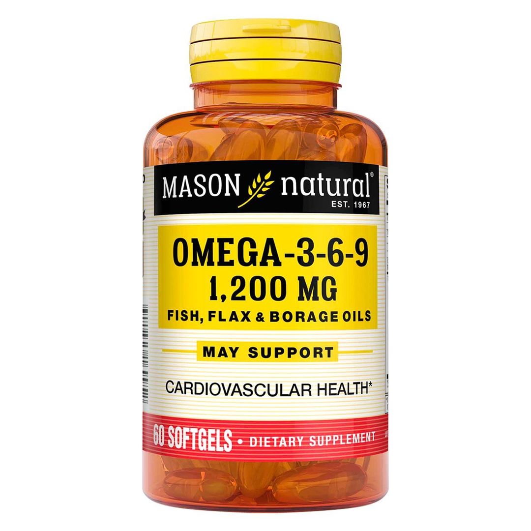 Omega 369 1200 MG Mason Natural 60 Cápsulas 914168