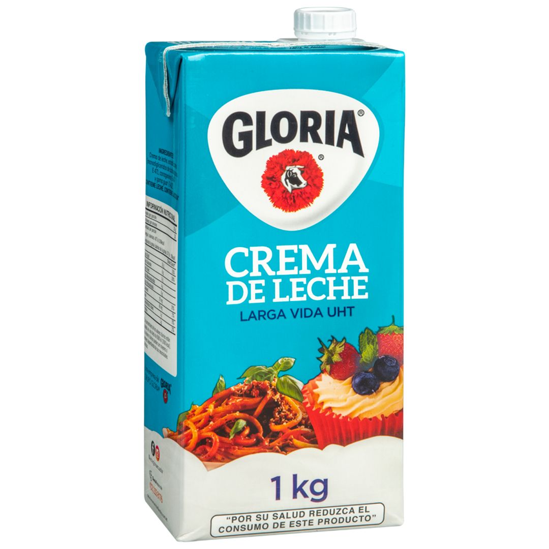 Crema de Leche Gloria Cartón 1K 914808