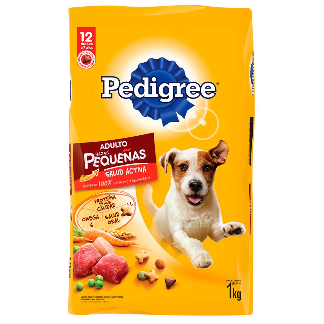 Alimento para Perro Pedigree Razas Pequeñas 1kg - 915157