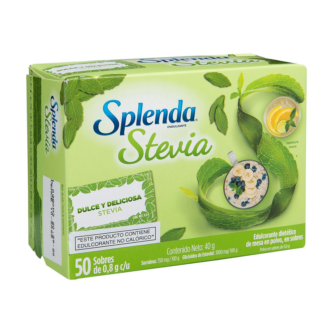 Pack 50 Sobres Endulzante Stevia Sobre Splenda 40g 916186 7381