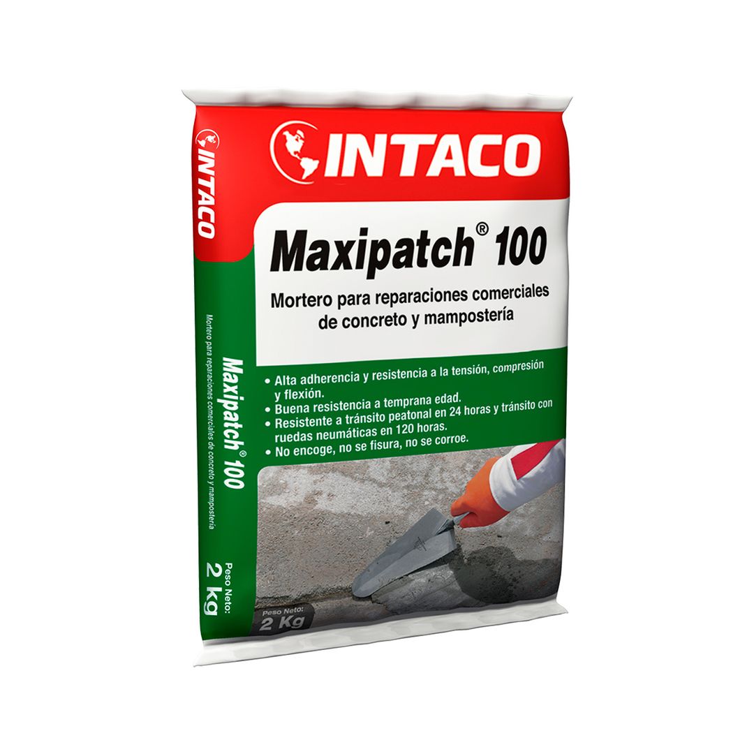Max Intaco Maxipatch 100 Intaco Mortero para Reparaciones 2 kg - 917383