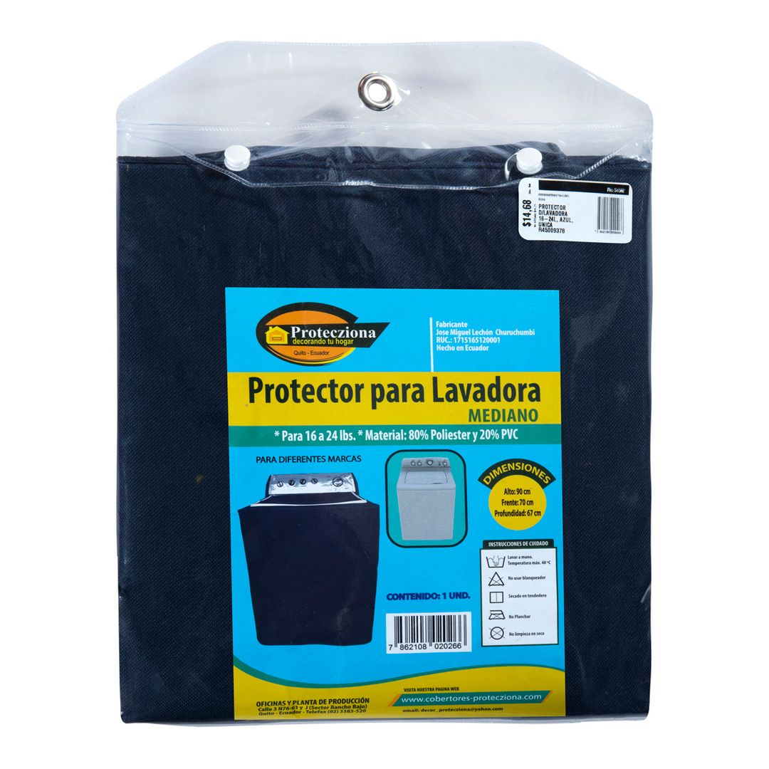 Protector para Lavadora Protecziona 16-24 Lb - 929630