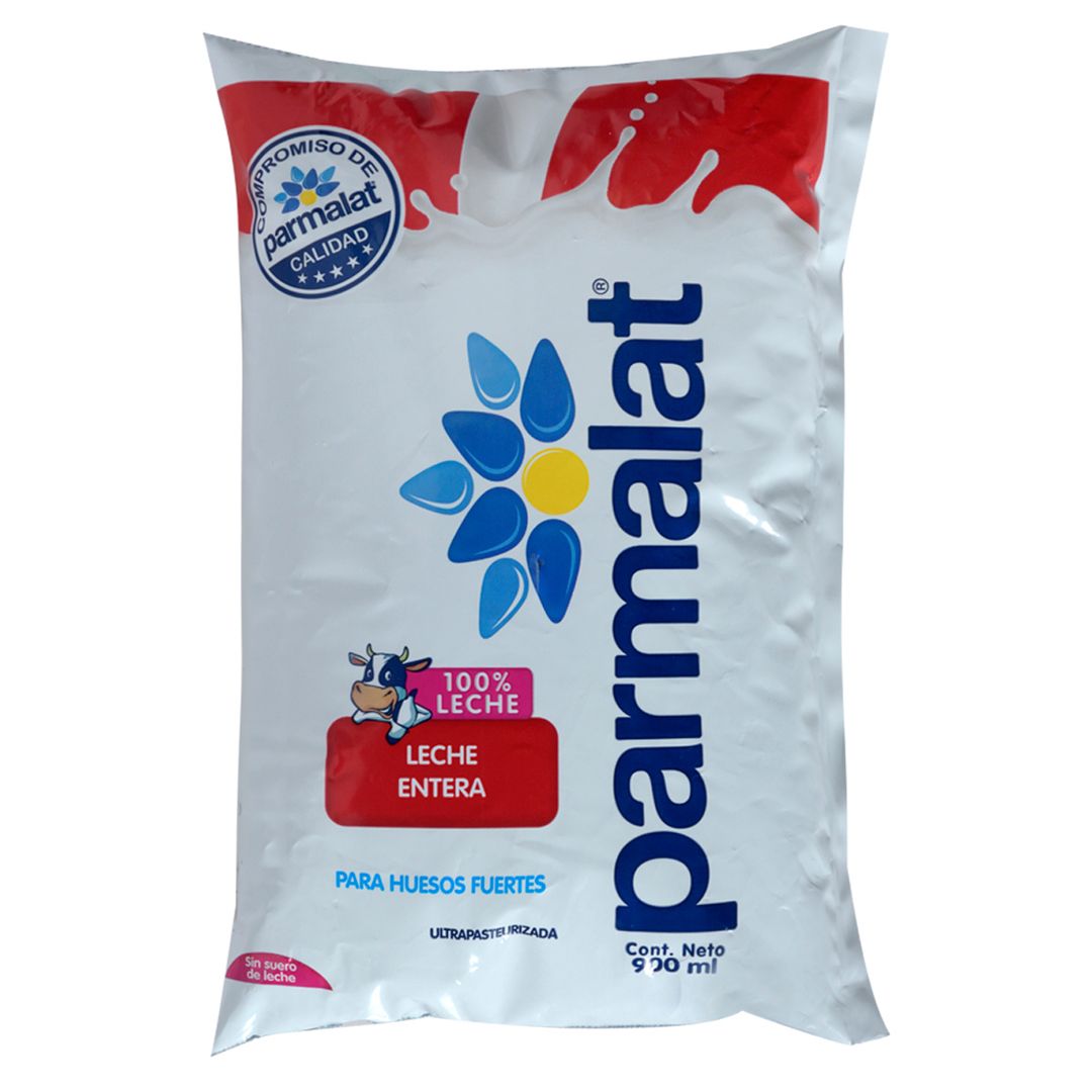 Leche Parmalat Entera Funda 900ml - 920884