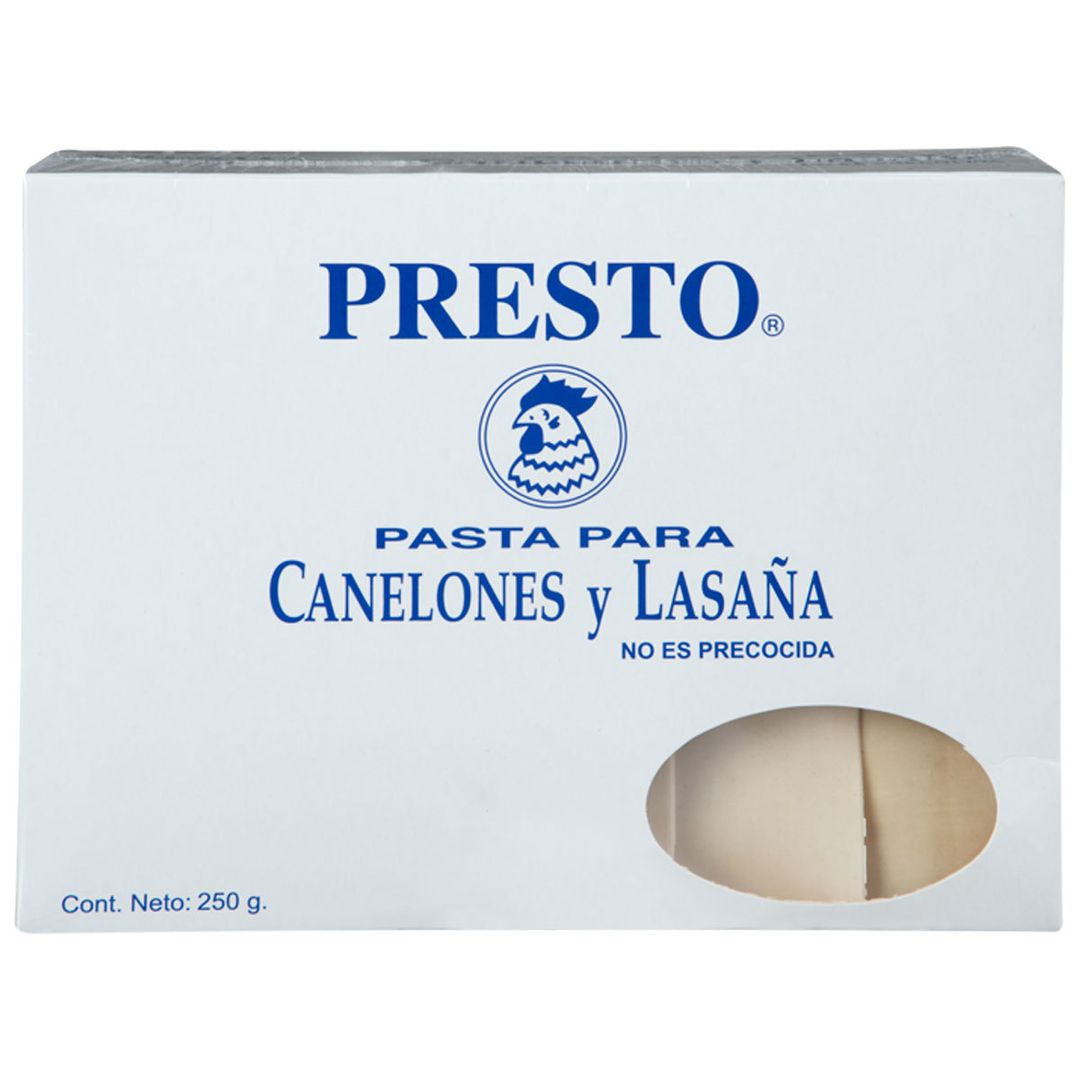 caja blanca de pasta