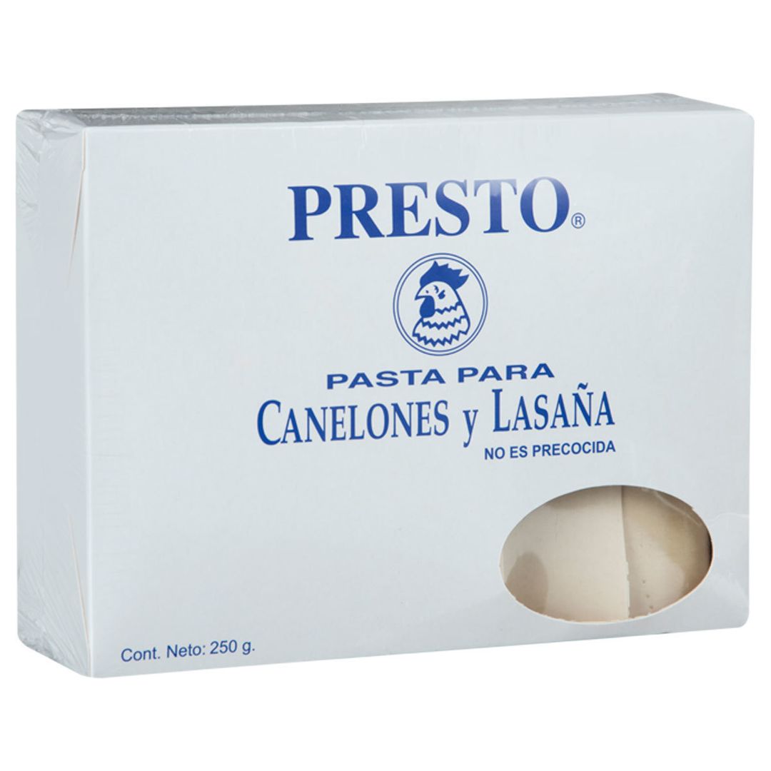 caja blanca de pasta