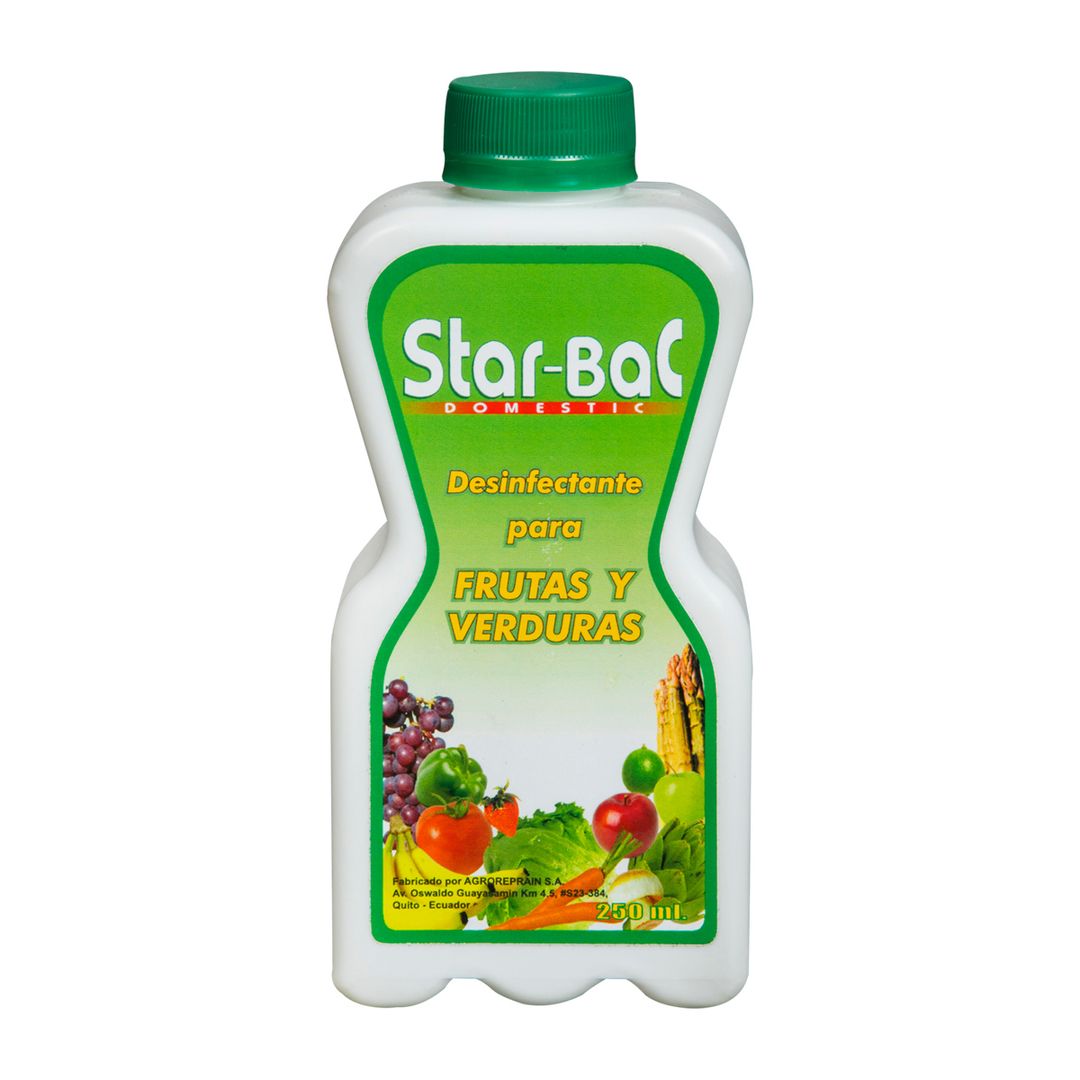Limpiador Desinfectante Star Bac para Frutas y Verduras 250g - 921473
