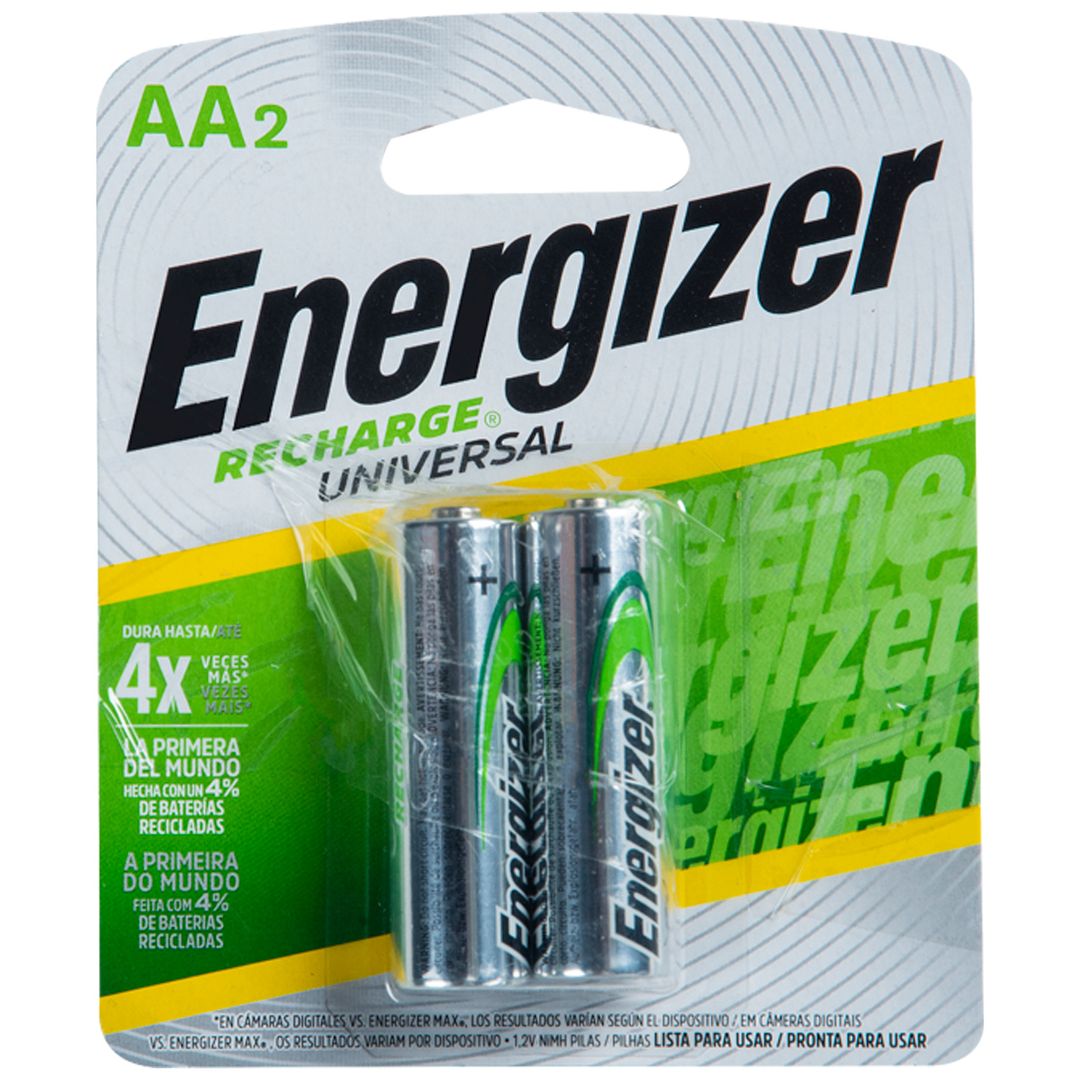  Energizer Baterías de litio AA, la batería doble A más