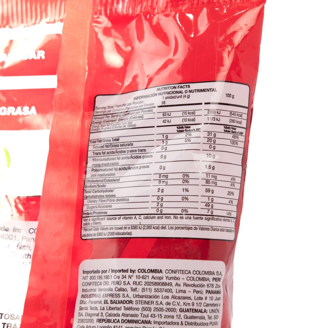 Bombones Confiteca Corazones de Chocolate 220g - 55 Und - 922589