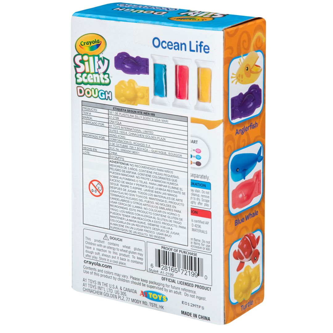 Maletín Crayola Pearl Dough – 4 Botes De Plastilina Con Purpurina Y 12 Moldes Divertidos, Juego Sensorial De Motricidad Fina Para Niños De 3+ Años