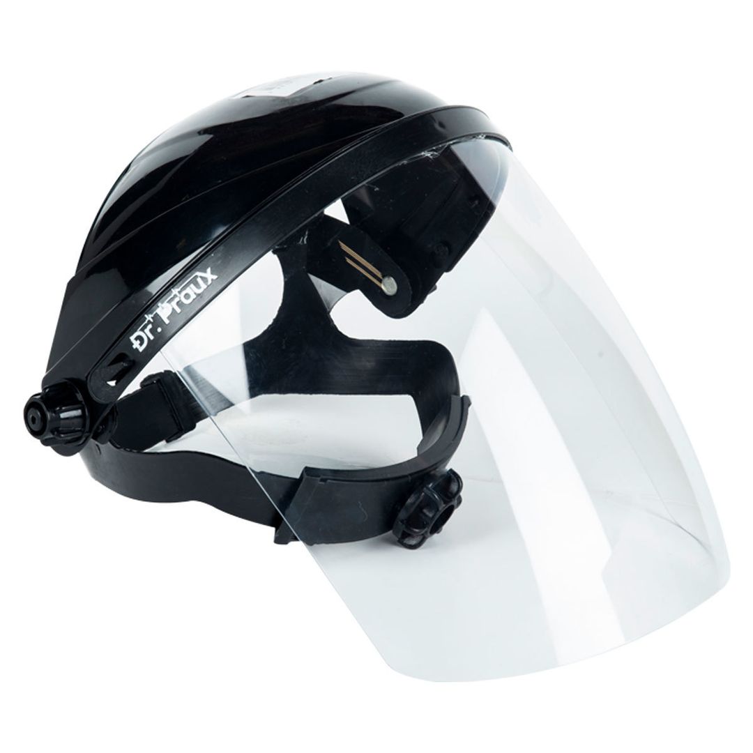 Máscara de protección facial deportiva en carbono