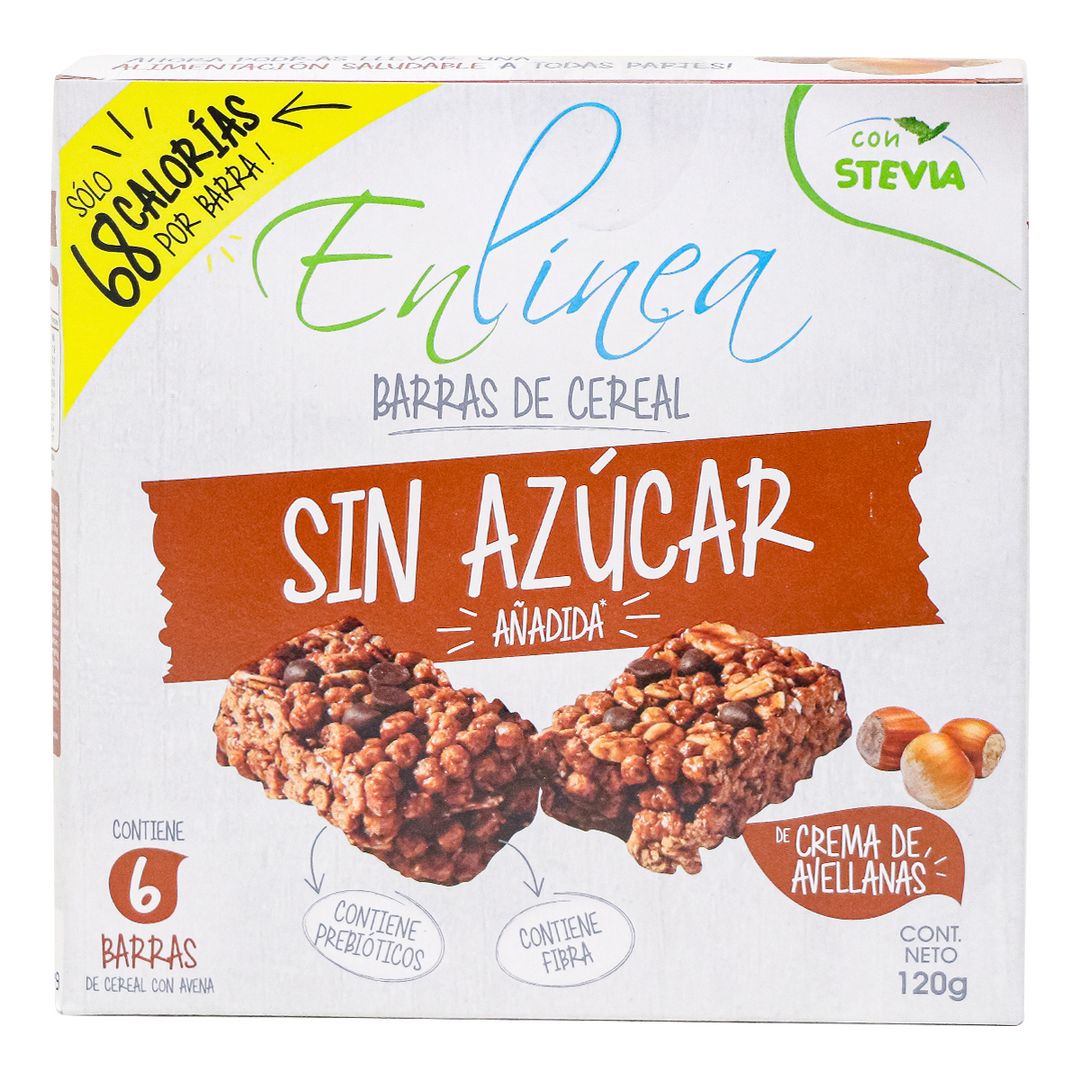 SpainSupermarket • Barritas de cereales con avellana Carrefour 150 g.