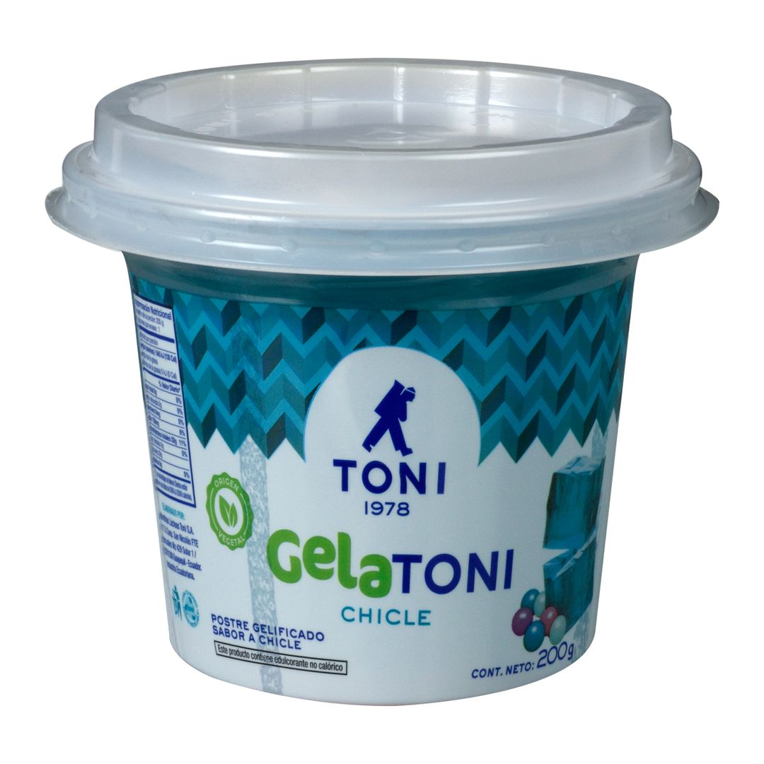 Gelatina Toni Sabor a Chicle 200g 926663