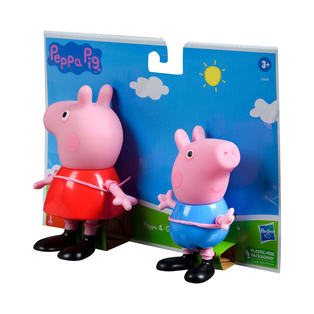 Figuras Hasbro Peppa Pig y George - 945947