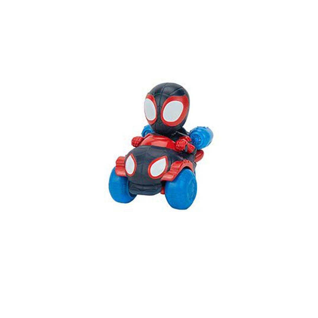 Spiderman Figura con Vehículo Spider, Personaje + 4 Años