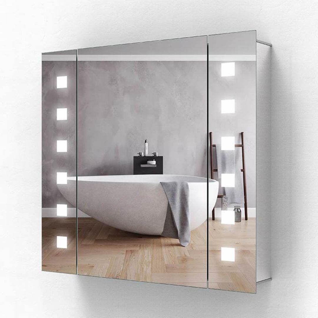 Espejo de baño LED Baho CASTRO 80x80 cm - Grup Gamma