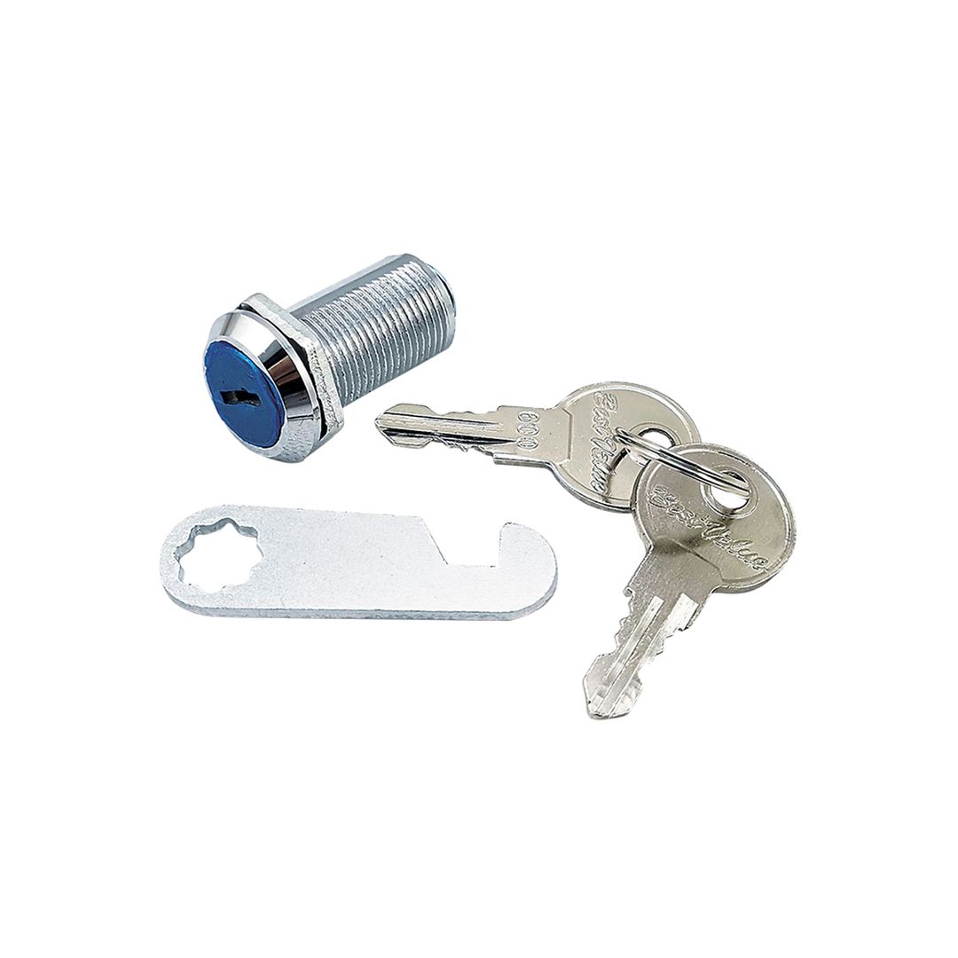 Cerradura de armario sin llave, accesorios de hardware de cerradura de  cajón de hierro cromado brillante (25mm) Likrtyny Libre de BPA