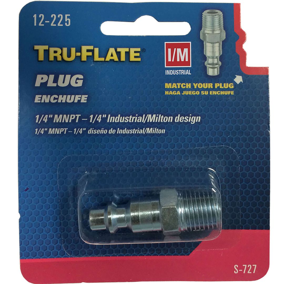Plews Tru-Flate 4-25E-RET 1/4" X 25' Nylon Retractable Air Hose Reel - 6282339