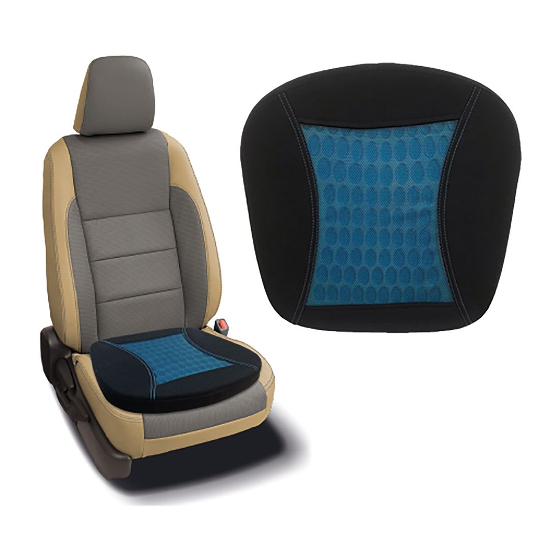 Funda universal para el asiento del coche para un dolor de espalda gris y  súper cómodo
