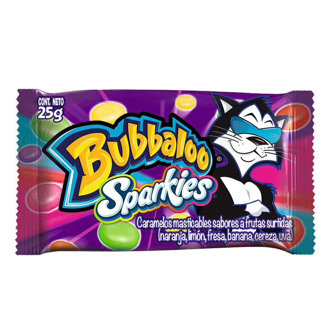 Caramelo Masticable Bubbaloo Sparkies 25 g - 951088