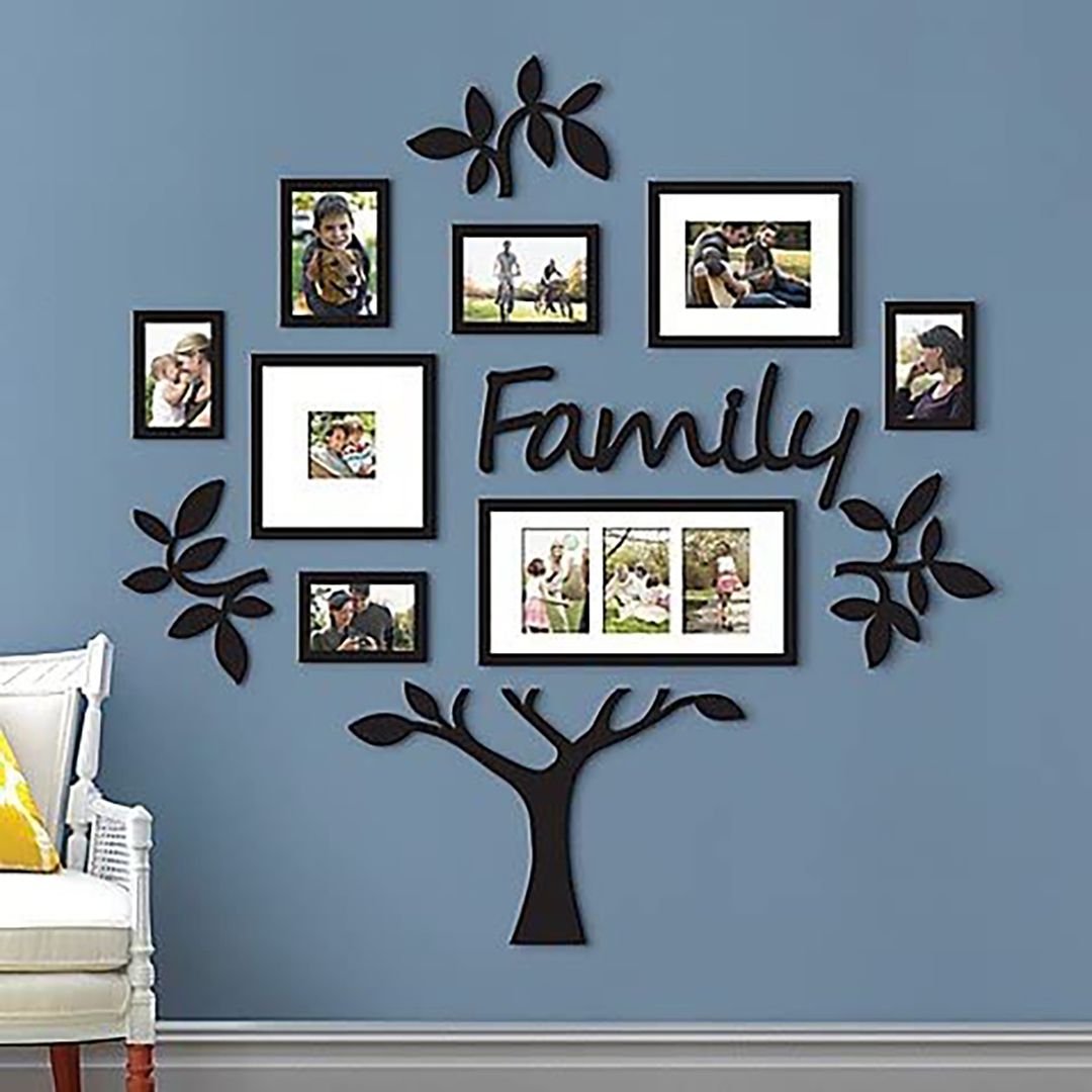 Comprar marco de fotos con pinzas FAMILY
