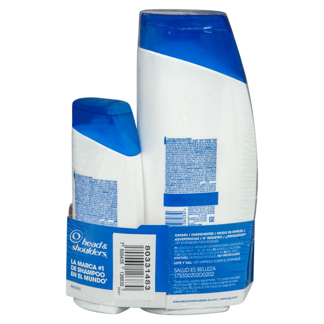 Shampoo H&S Crece Dermo Sensible 375 ml