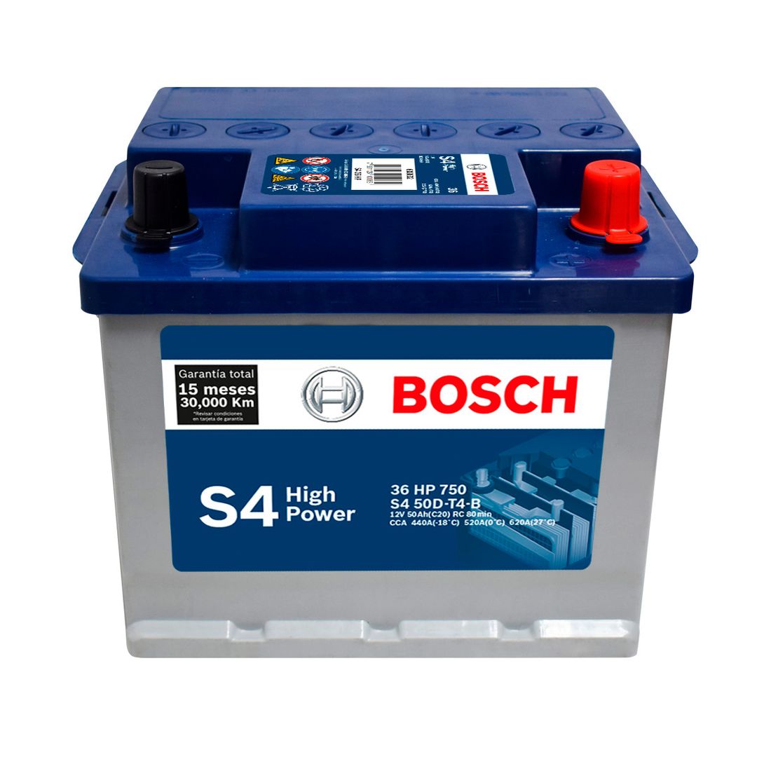 Bater a Bosch para Carro S4 36 50 HP 954814