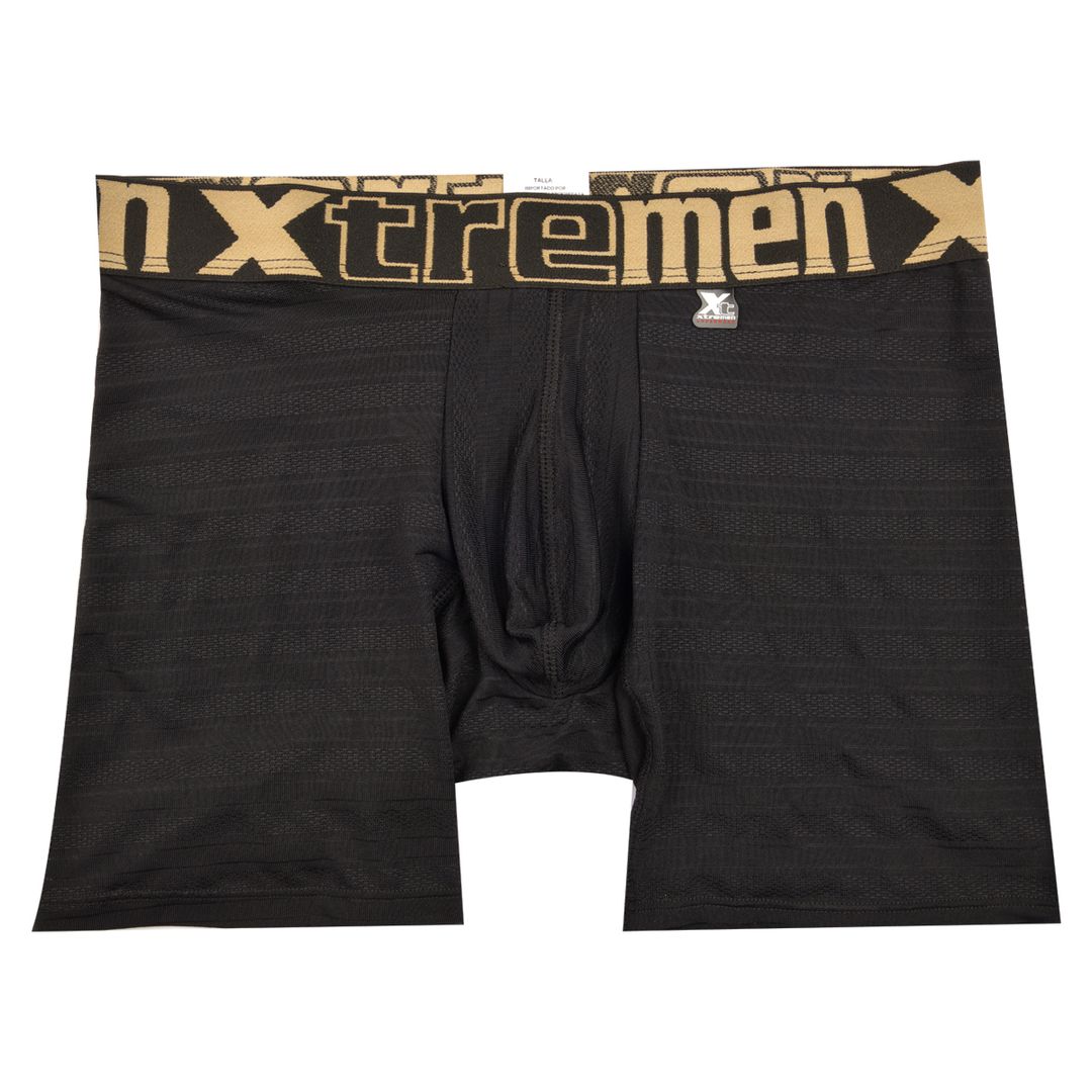 Boxer Caballero Xtremen Microfibra Negro Varias Tallas