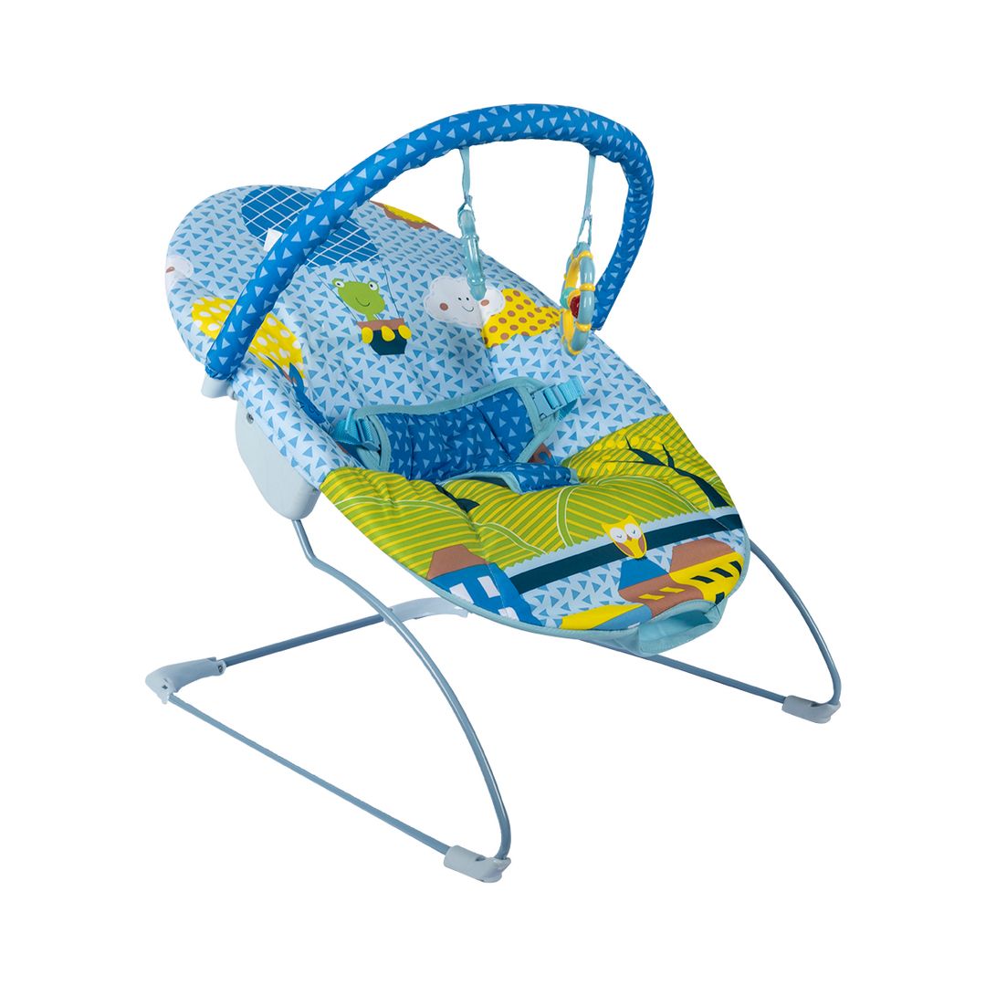 Mecedora Bebe con Vibracion Azul - Comprar en Bebesit