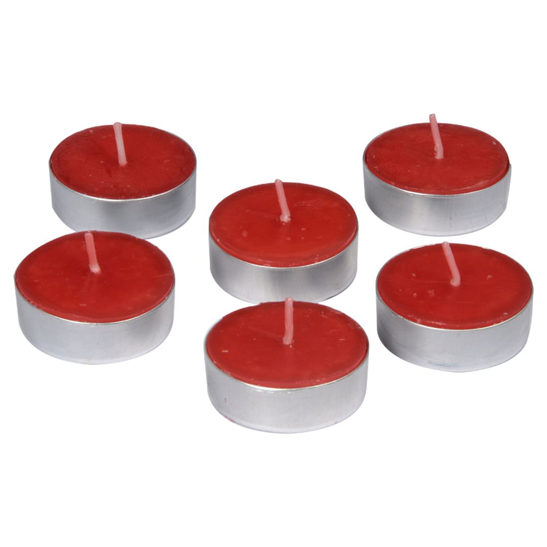 Juego De Velas Aroma Frutos Rojos