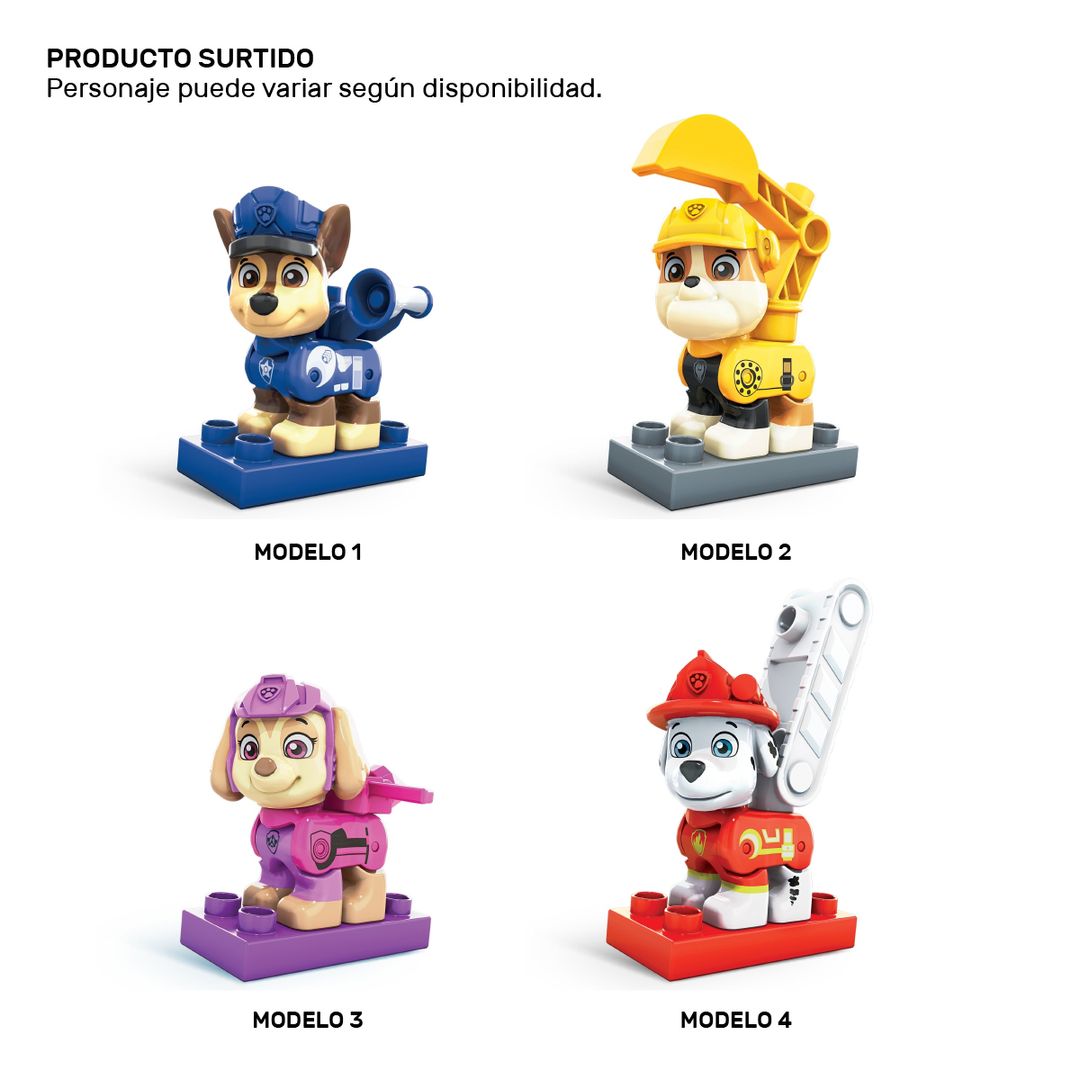 Juego de Bloques Mega Bloks Paw Patrol Surtido 