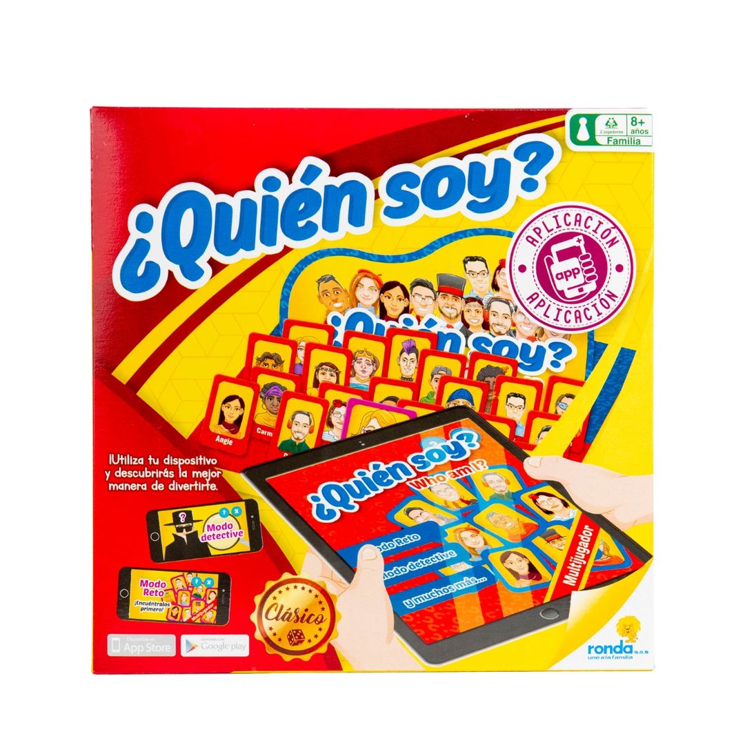 Juego de Mesa ¿Quién soy? Clásico - 959032