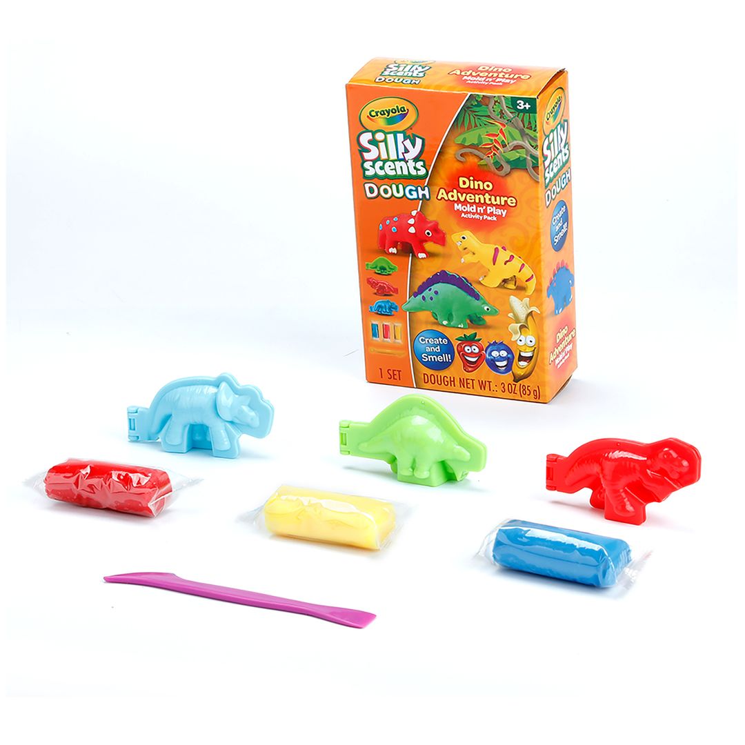 Set de Plastilina Crayola Silly Scents Dinosaurio - 959682