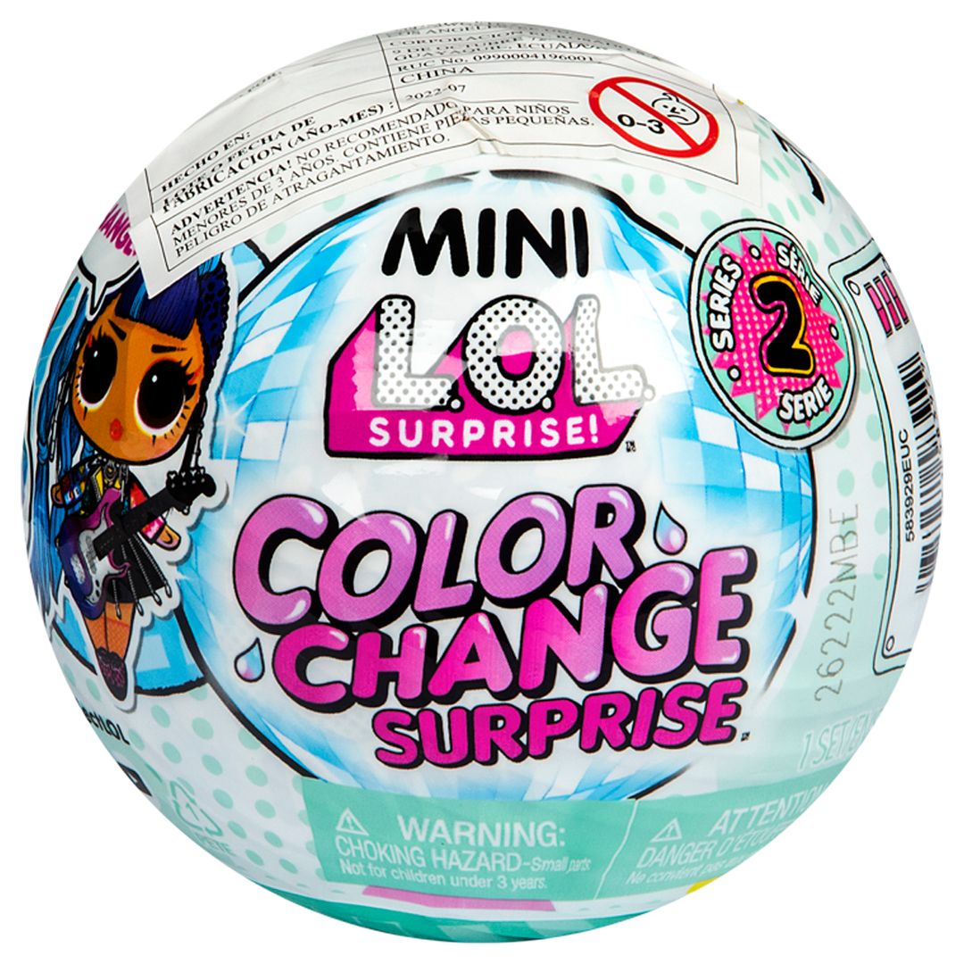 Mu eca Mini Lol Surprise Cambia Color 964751