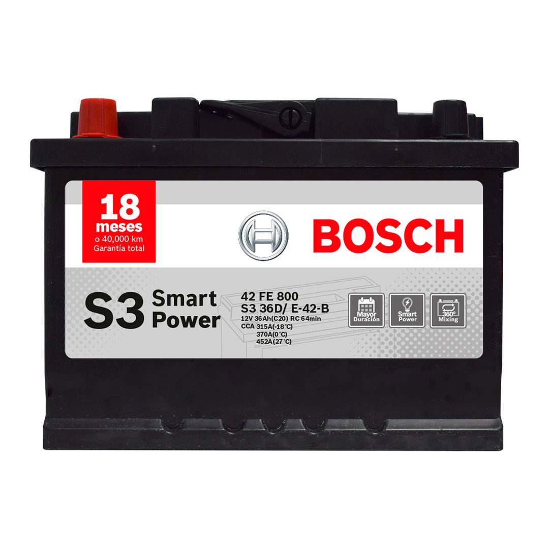 Bater a Bosch para Carro S3 42 36 FE Inversa 965891