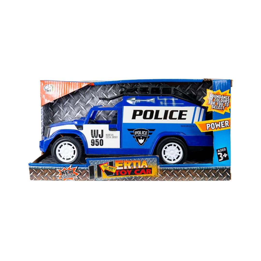 Jabón coche policia