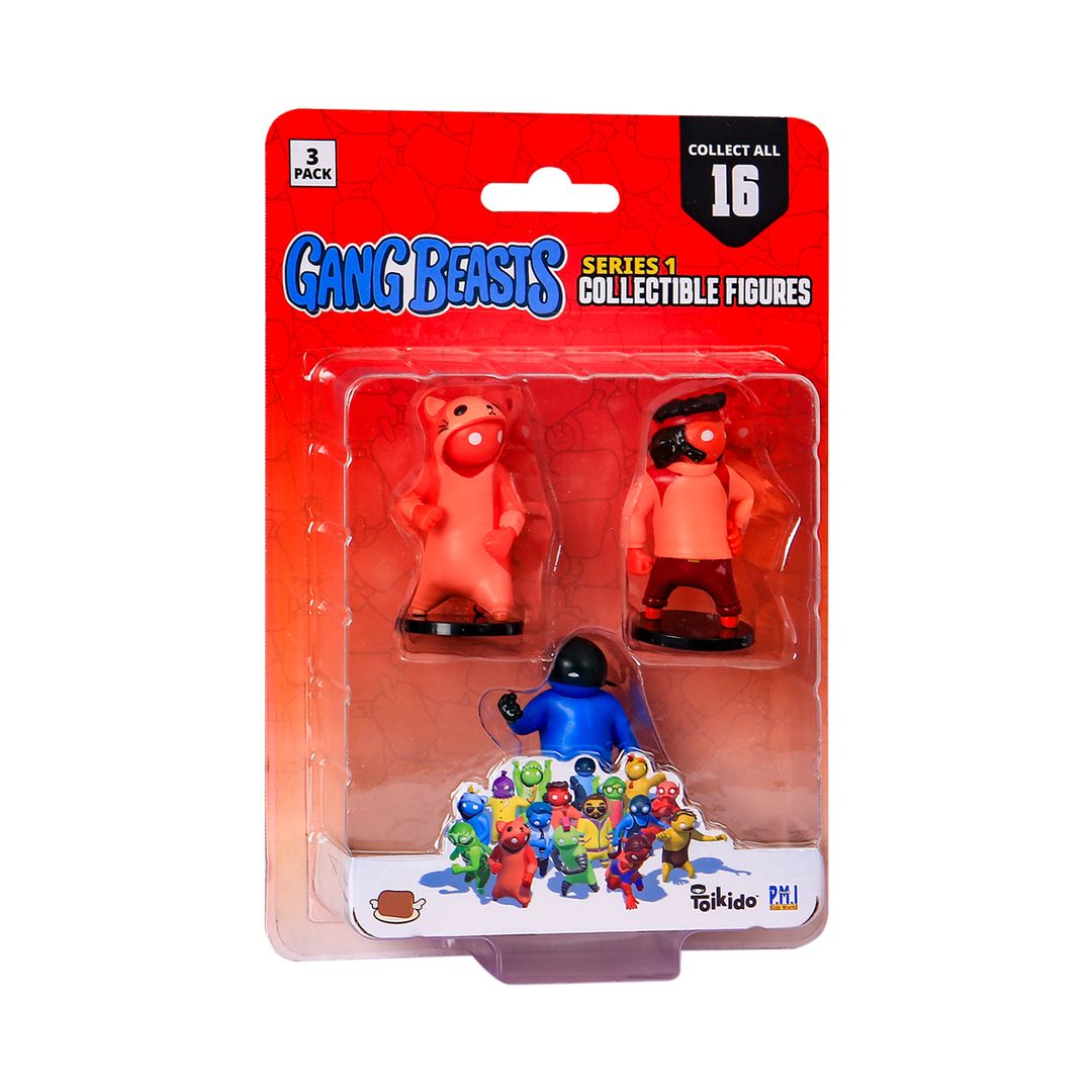 Pack 3 Uds Figura Coleccionable Gang Beats Surtido - 967567