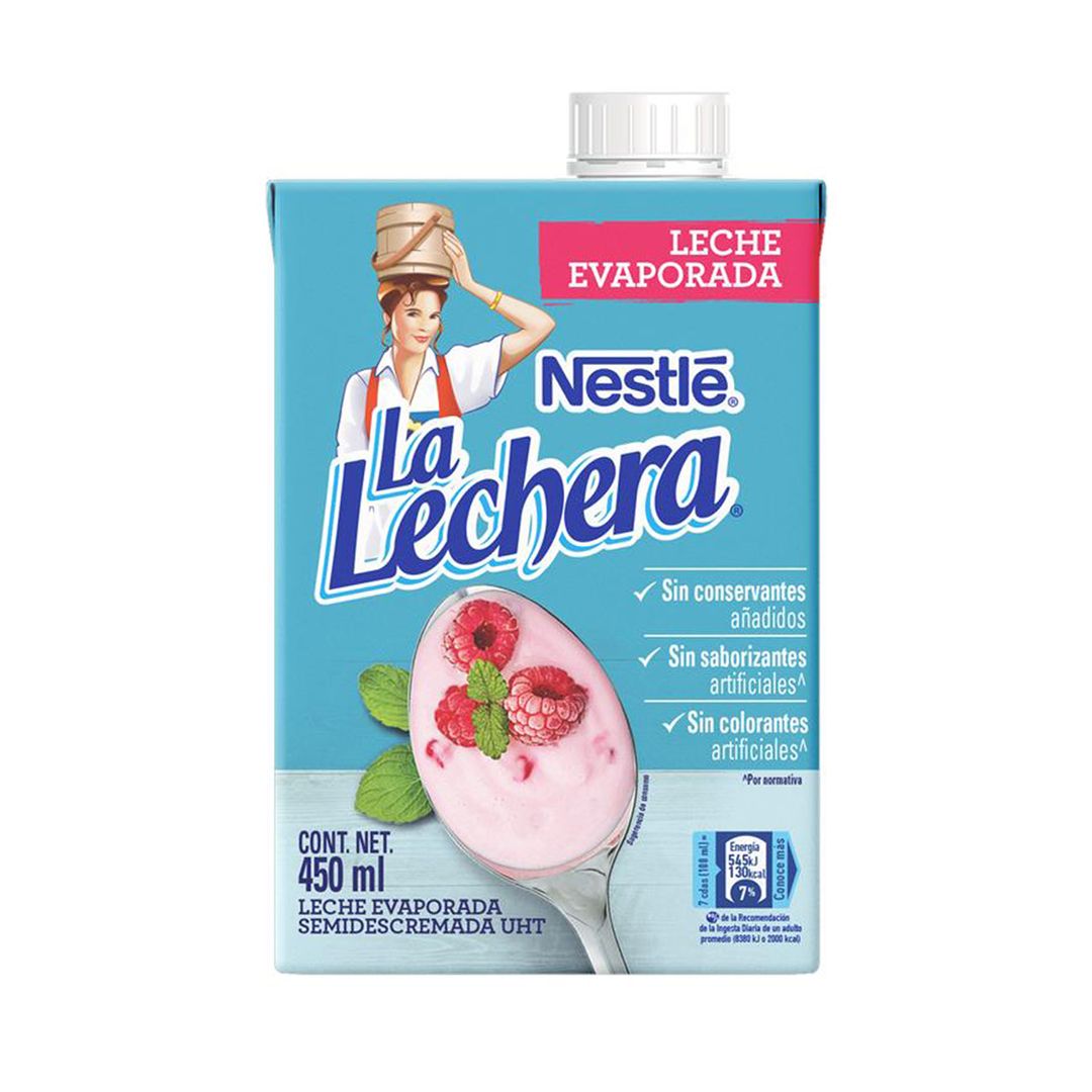 Leche Evaporada La Lechera Nestle 450ml - 970774