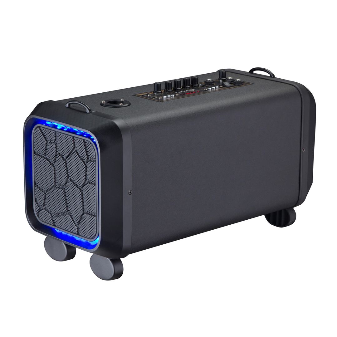 Altavoz Portatil - Infiniton K50 - Rojo, 50 W, Bluetooth, USB, Karaoke