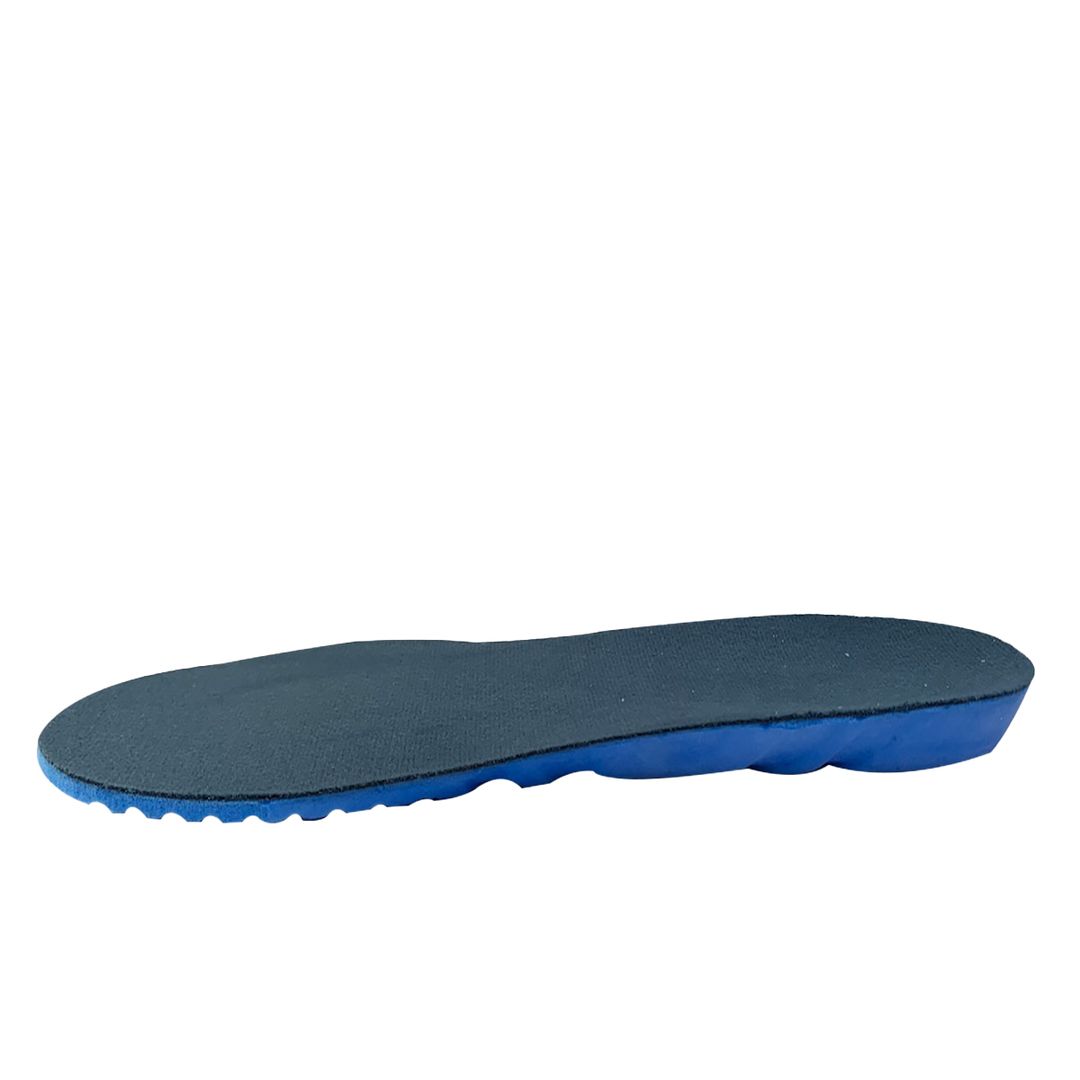 Botín para escayola plano, Con suela antideslizante y cordones, Azul, Varias tallas, PD01