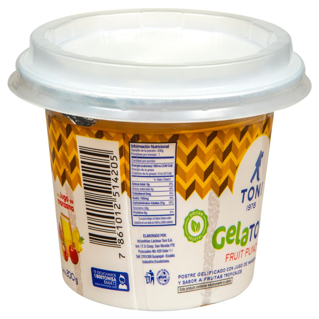 Gelatina Toni Frutos Tropicales 200ml 971988
