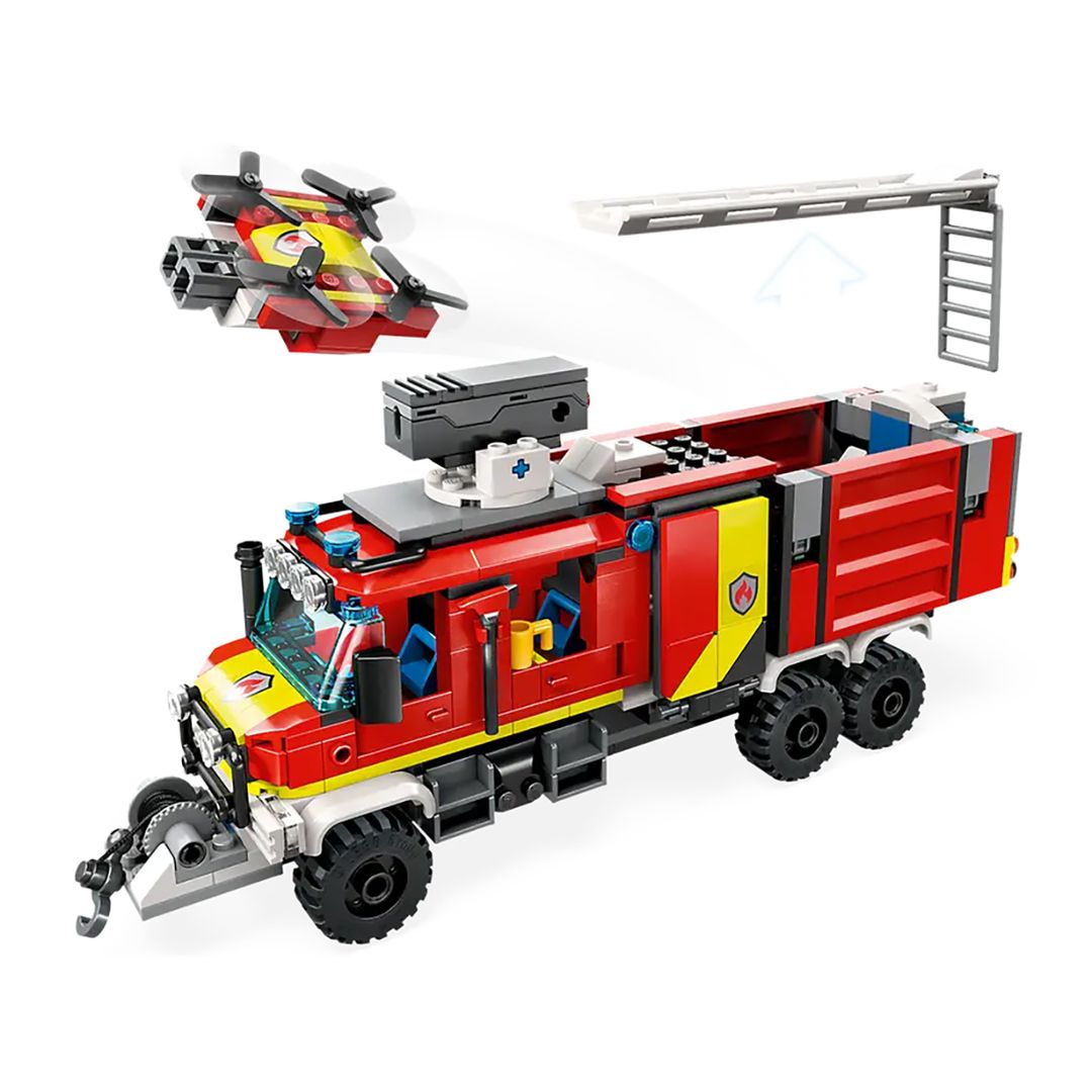 Coche store bomberos lego