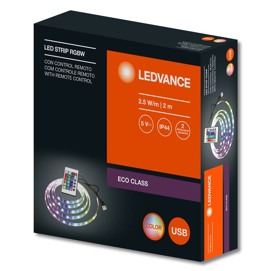 Lampara Foco Led Ledvance Smart + Wifi Rgbw Color 9w E27