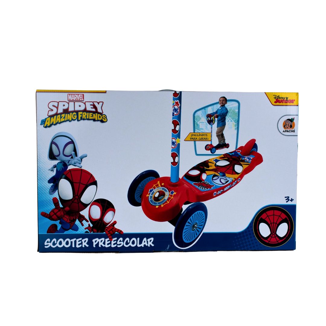 Scooter Infantil Apache 3 Ruedas Spiderman