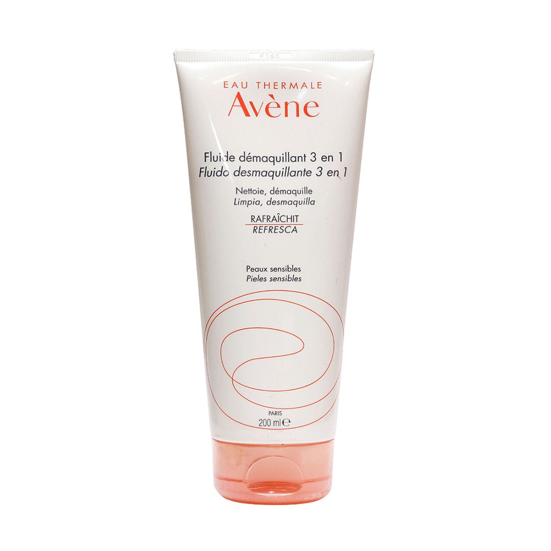 Fluido Desmaquillante 3 en 1 Avène Pieles Sensibles 200ml - 980278