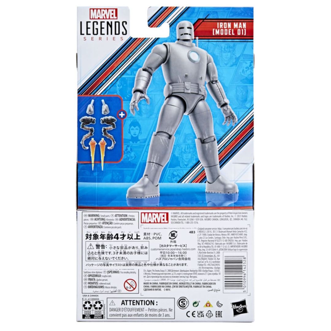 Figura De Acción Hasbro Marvel Legends Series Iron Man 15cm