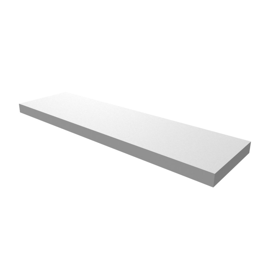 Repisa Flotante Blanca 80x25cm - 982559